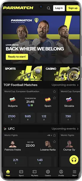 Грати на собільному в Parimatch казино