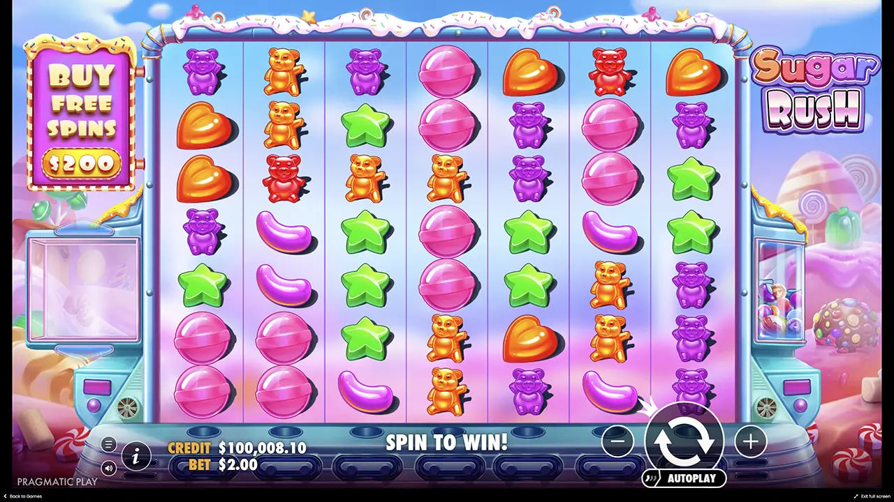 Демо гра Sugar Rush